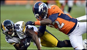 Broncos DB Rahim Moore May Face Another Fine For Hit On Steelers WR Emmanuel Sanders-rahim-moore.jpg